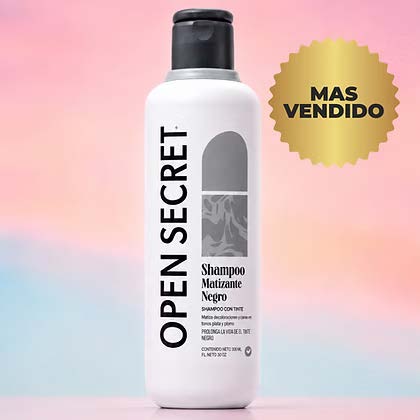 SHAMPOO MATIZANTE NEGRO OPEN SECRET