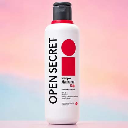 SHAMPOO MATIZANTE ROJO OPEN SECRET