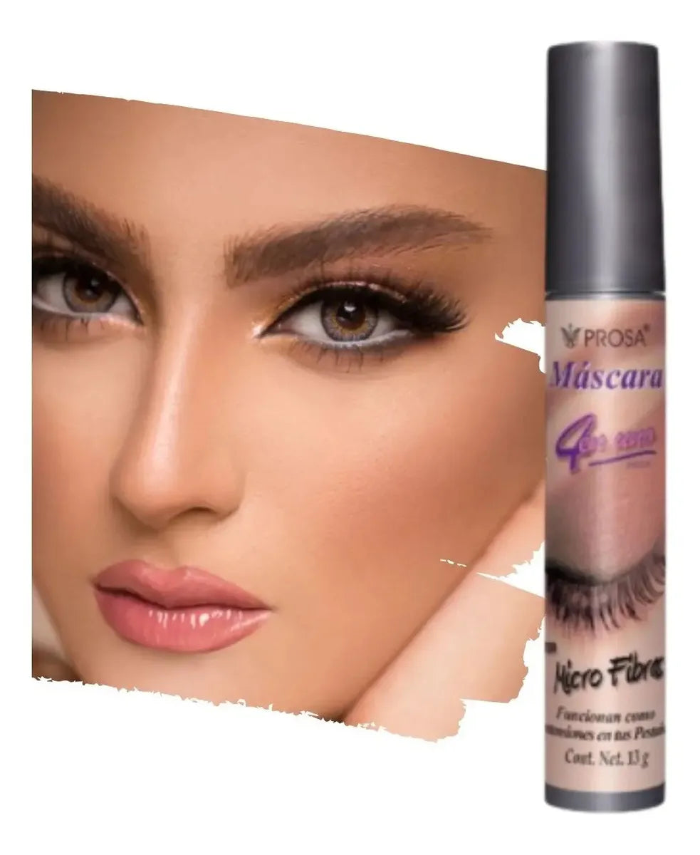 MASCARA DE PESTAÑAS PROSA MICROFIBRAS WATERPROOF