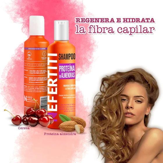 KIT SHAMPOO Y ACONDICIONADOR ALMENDRAS