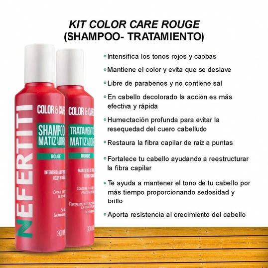 KIT  COLOR CARE ROUGE